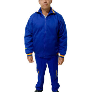 Jaqueta Padrão Azul Frentista