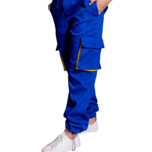 Calça Padrão Azul Unissex